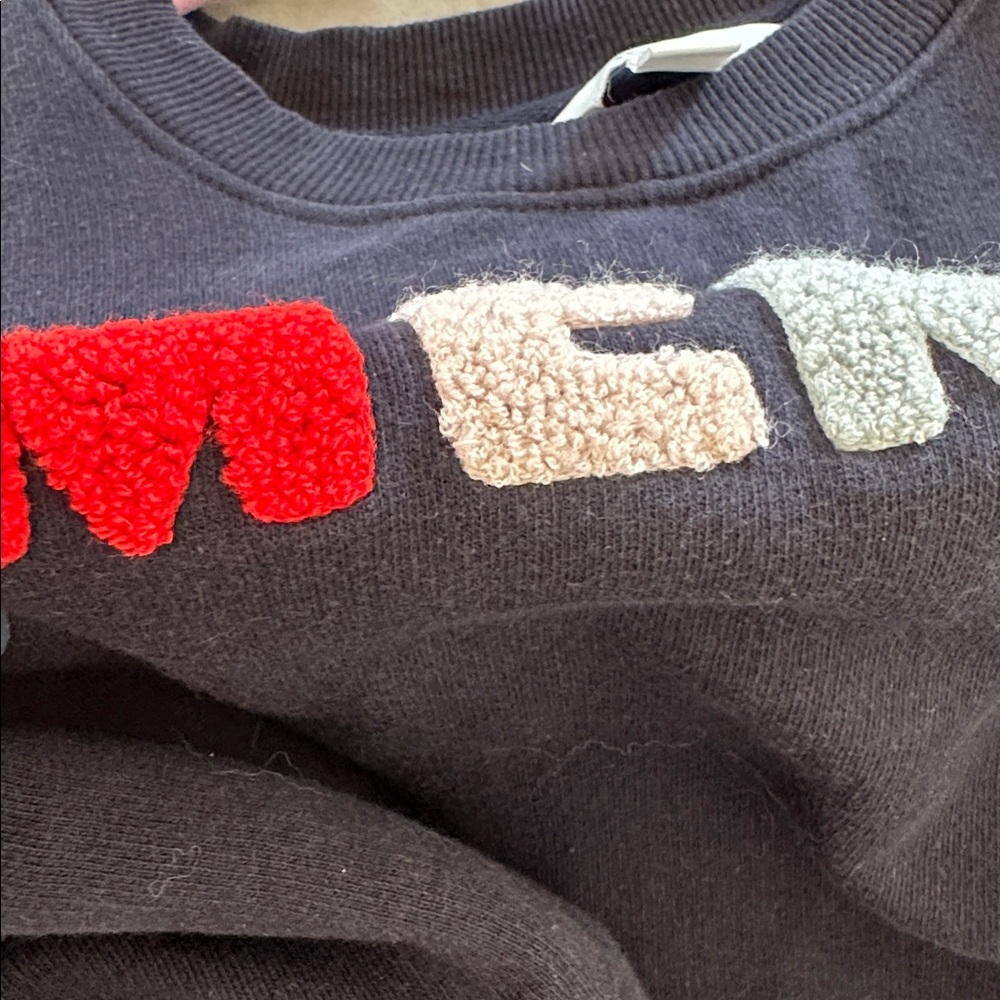 Holiday Sweatshirt with MERRY Letters - Picture 8 of 8